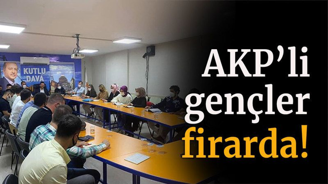 AKP’li gençler firarda!